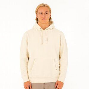 Polo Ralph Lauren Organic Cotton Fleece Hoodie – Ecru – Size L